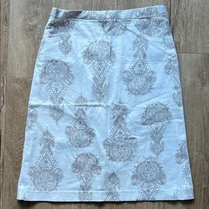 Chic Women’s Paisley Pencil Skirt